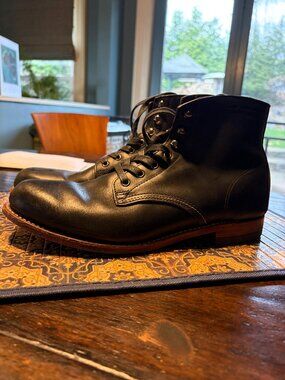 Wolverine Men's 1000 Mile Plain-Toe Original Boot Blue - WO5300 lightly worn